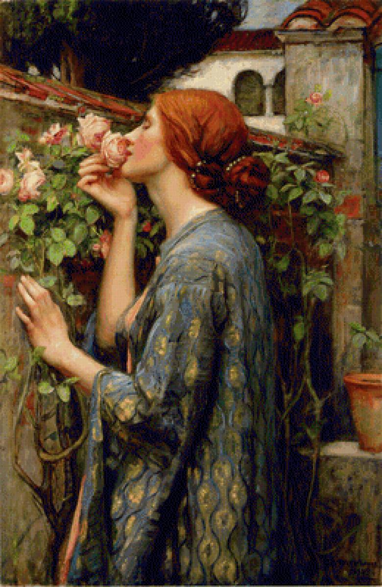The Soul of the Rose  by John William Waterhouse - предпросмотр