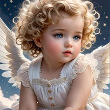 Схема вышивки «Ангелочек»