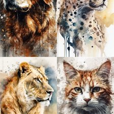 Схема вышивки «Серия "Животные"»