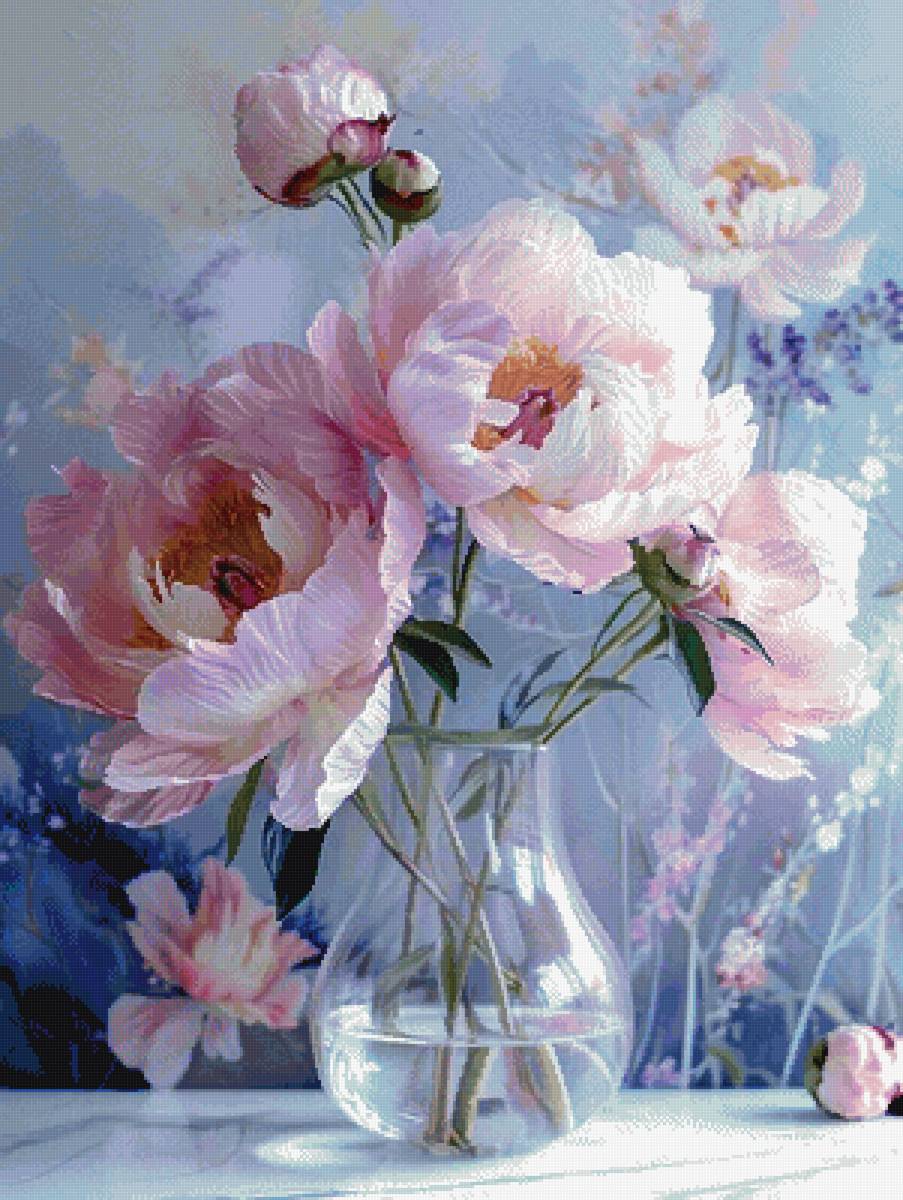 Пионы - цветы - предпросмотр