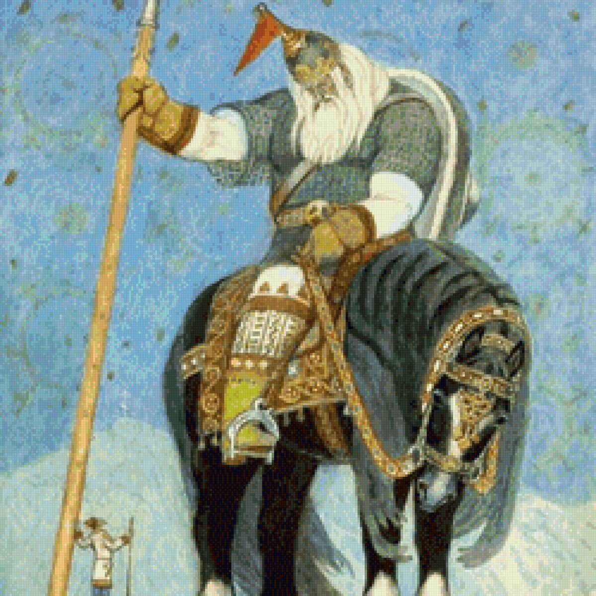 Святогор. - богатырь, былина, святогор, богатыри - предпросмотр