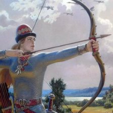 Схема вышивки «Настасья Микулишна»