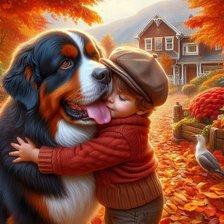 Схема вышивки «мальчик»