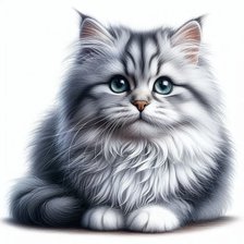 Схема вышивки «кот»