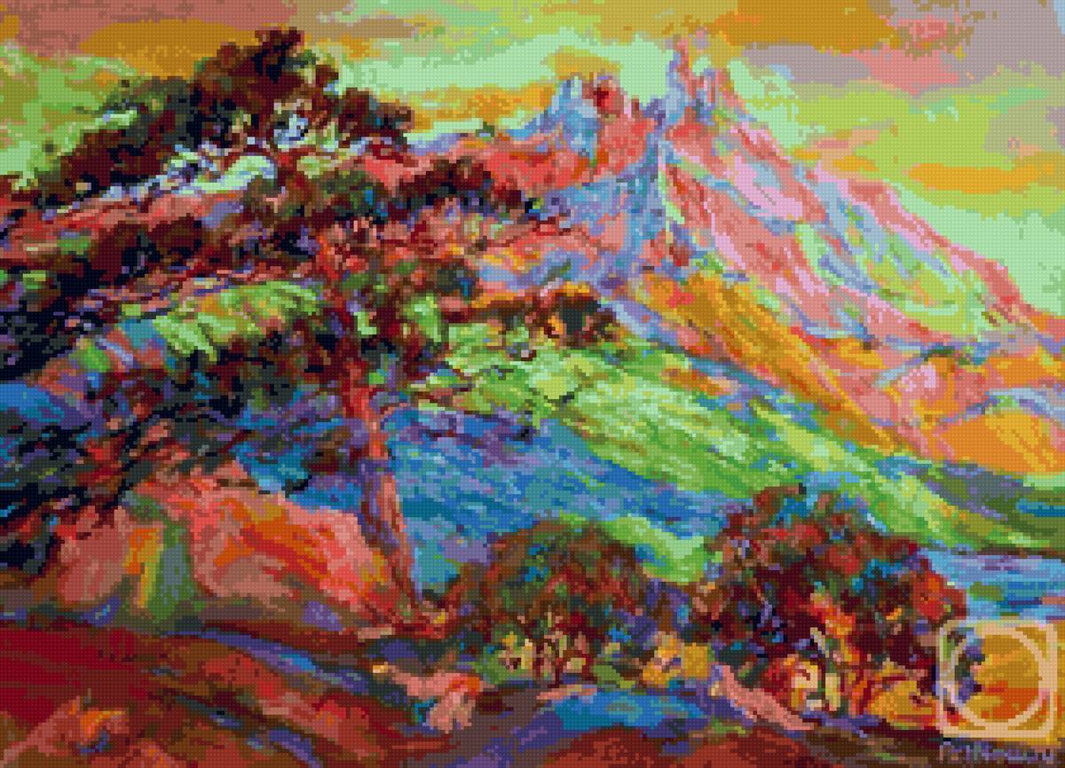 Миргород игорь - природа горы крым - предпросмотр