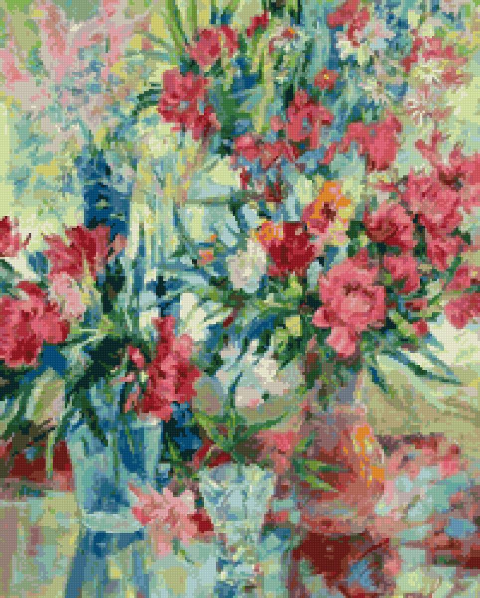 Миргород игорь - цветы букет натюрморт - предпросмотр