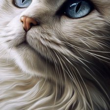 Схема вышивки «кот»