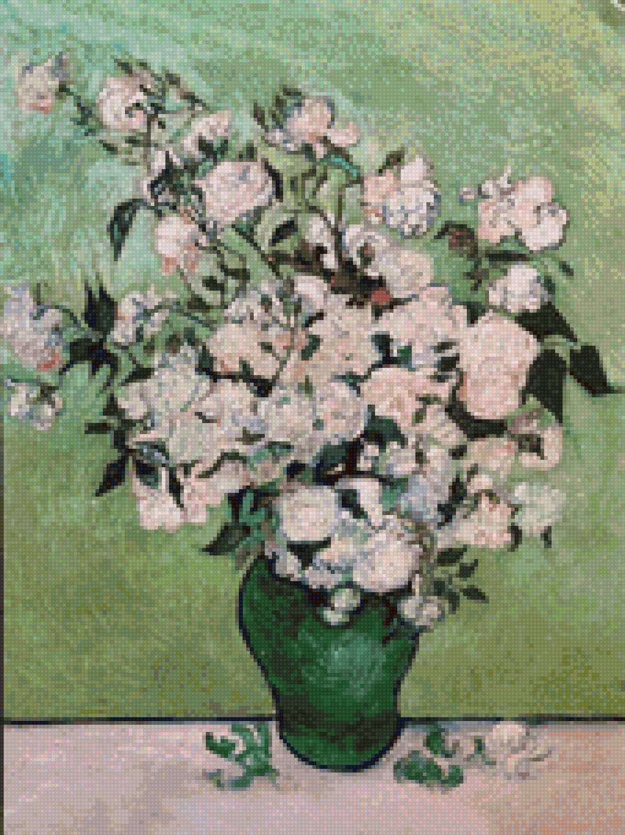 Репродукция Розы - предпросмотр