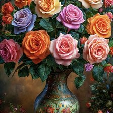 Схема вышивки «Цветок»