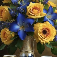 Схема вышивки «Цветок»