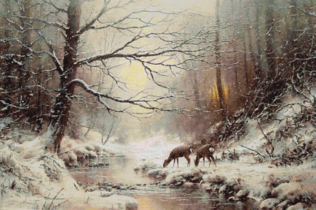 Юрий Корников - юрий корников, пейзаж, природа, зима, корников юрий - предпросмотр