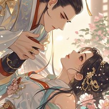 Схема вышивки «Касание»