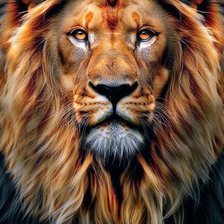 Схема вышивки «Лев царь зверей»