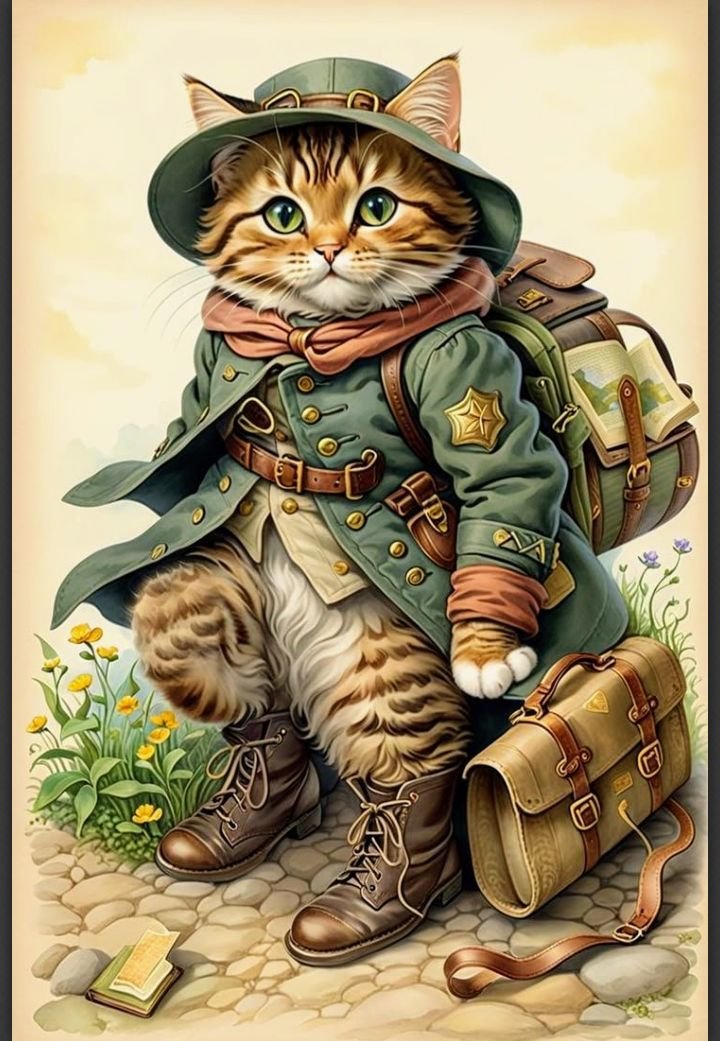 Кошки - военные - оригинал