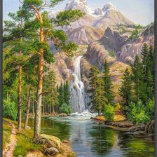 Схема вышивки «Природа»