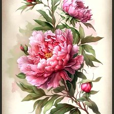 Схема вышивки «Цветы»