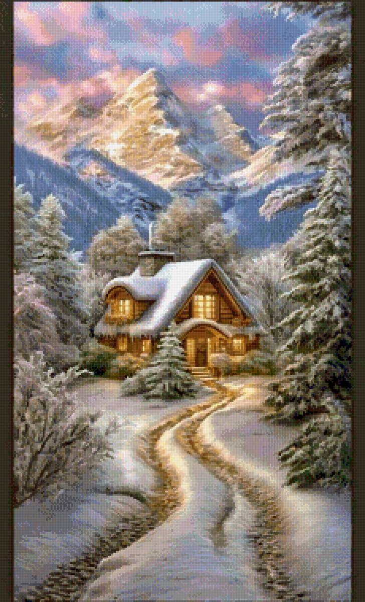 Горы - дом - предпросмотр