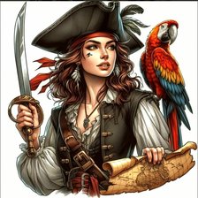 Схема вышивки «Пираты»