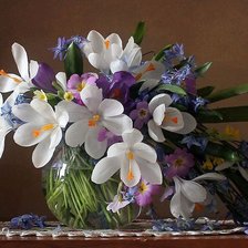 Схема вышивки «Цветы»