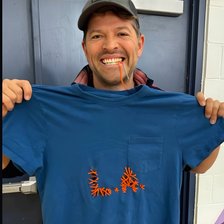 Схема вышивки «Миша коллинз»