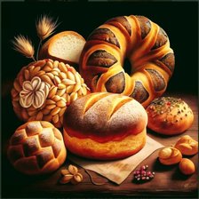 Схема вышивки «Хлеб»