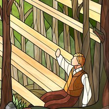 Схема вышивки «First Vision»