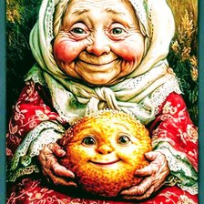 Схема вышивки «Бабушка»