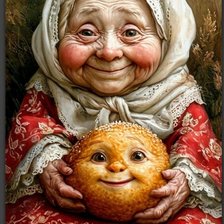 Схема вышивки «Бабушка»