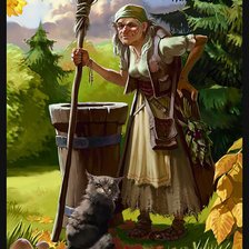 Русская сказка. Баба Яга