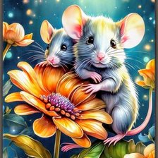 Схема вышивки «Цветок»