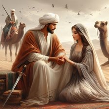 Схема вышивки «Песни пустыни 7»