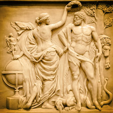 Схема вышивки «Коронация Геракла»