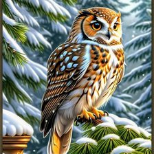 Схема вышивки «Птицы»