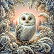 Схема вышивки «Птицы»