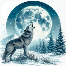 Просто одинокая волчица...