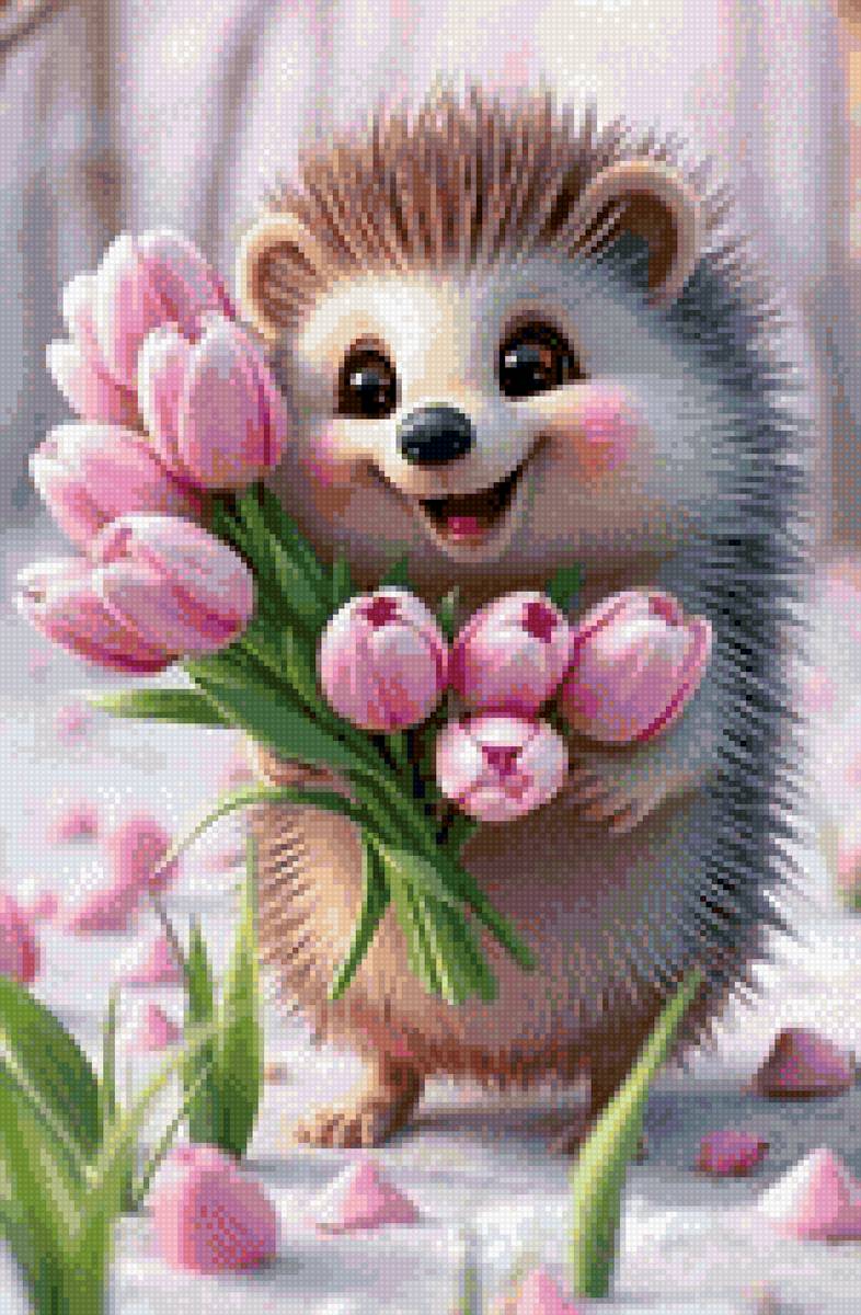 Ежик - весна, ежик - предпросмотр