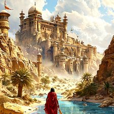 Схема вышивки «Арабская сказка»