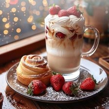 Схема вышивки «Латте»