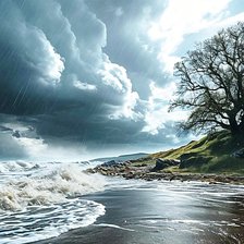 Схема вышивки «Шторм»