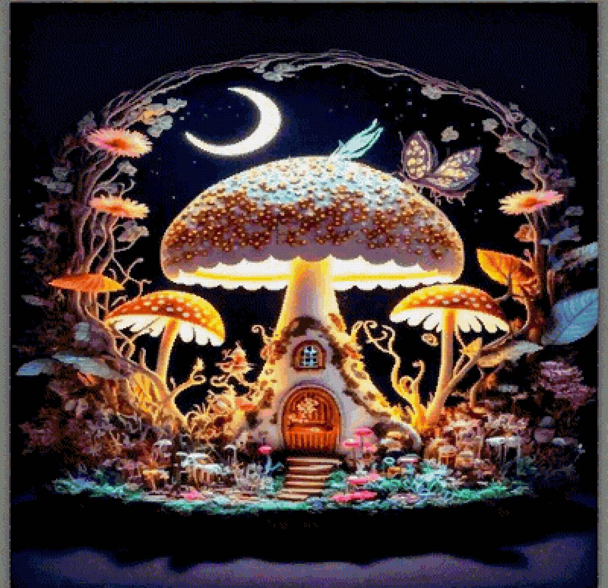 Грибы - дом - предпросмотр