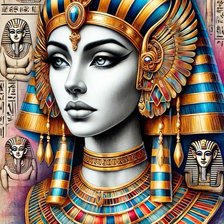 Схема вышивки «EGIPCIA»