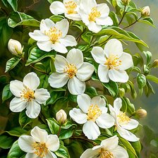 Схема вышивки «ЖАСМИН»