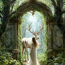 Схема вышивки «СКАЗКА СТАРОГО ЛЕСА»