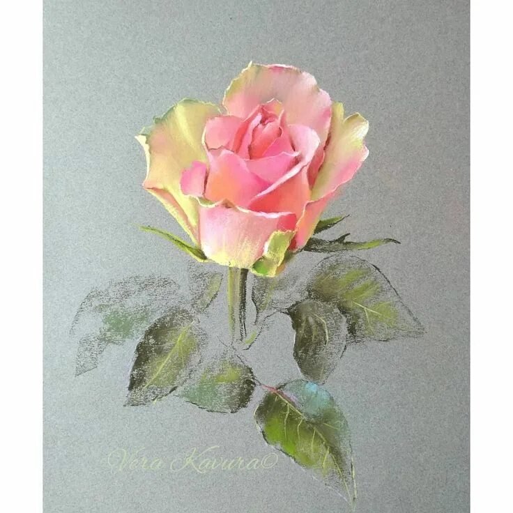 Вера кавура - цветы розы натюрморт - оригинал