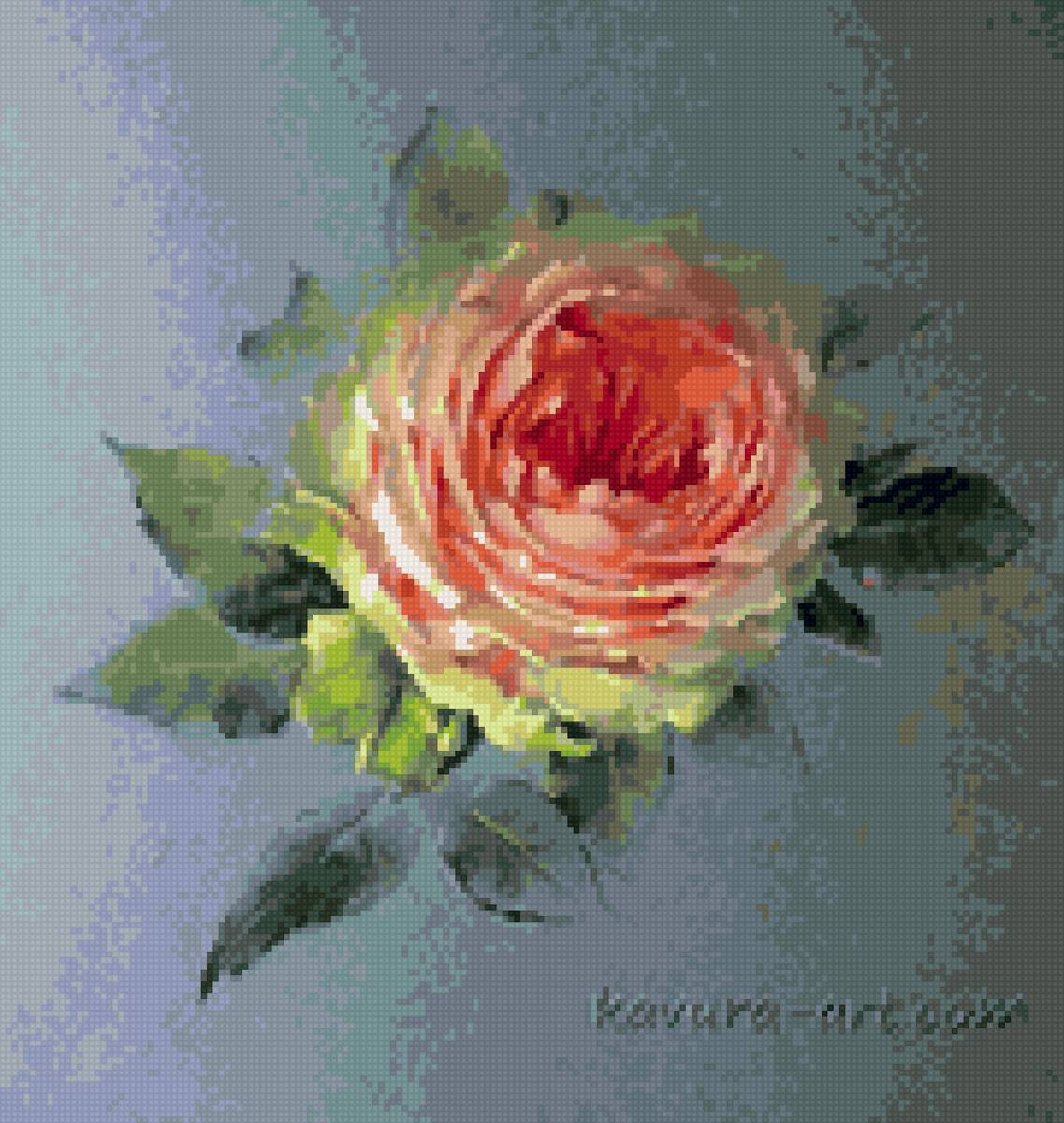 Вера кавура - цветы розы натюрморт - предпросмотр