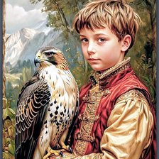 Схема вышивки «Мальчик»