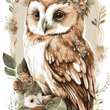 Схема вышивки «Совушка»