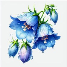 Схема вышивки «Цветы»