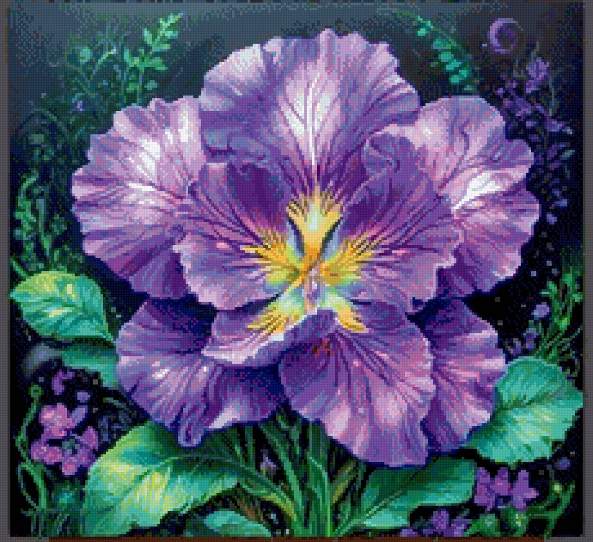 Подушка - цветы - предпросмотр