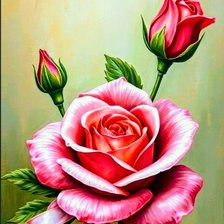 Схема вышивки «Цветы»